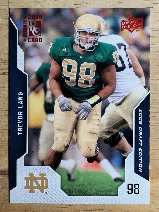 2008 Upper Deck Draft Edition Red #98 Trevor Laws