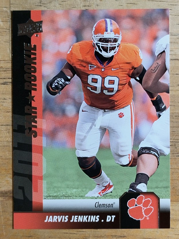 2011 Upper Deck #162 Jarvis Jenkins