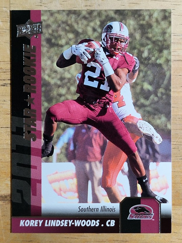 2011 Upper Deck #166 Korey Lindsey-Woods