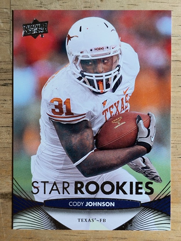 2012 Upper Deck #72 Cody Johnson