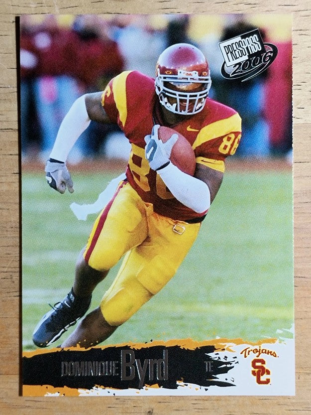 2006 Press Pass #29 Dominique Byrd