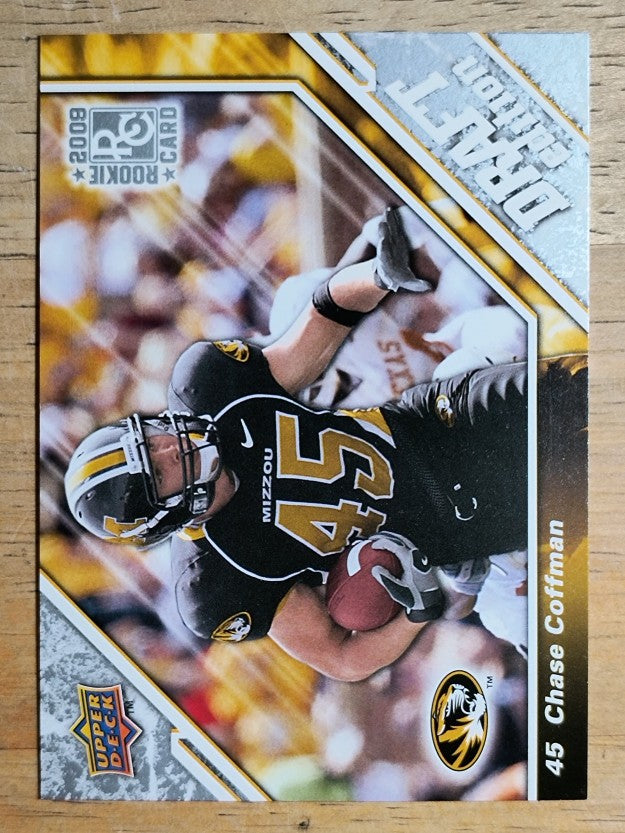 2009 Upper Deck Draft Edition #33 Chase Coffman RC