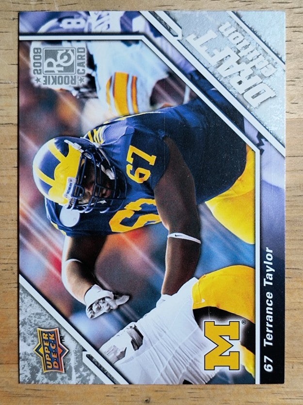 2009 Upper Deck Draft Edition #52 Terrance Taylor RC