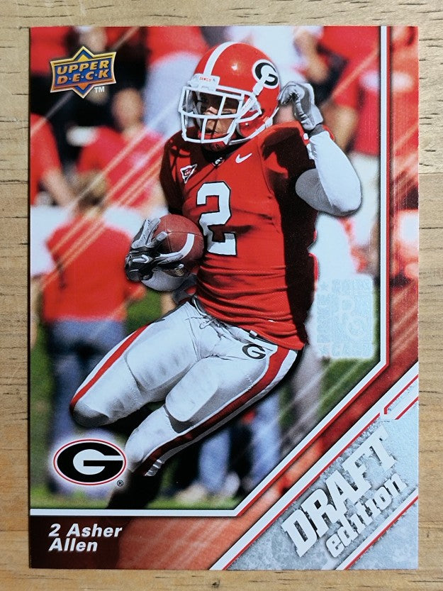 2009 Upper Deck Draft Edition #57 Asher Allen RC