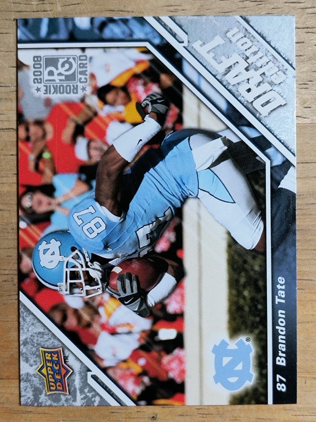 2009 Upper Deck Draft Edition #58 Brandon Tate RC