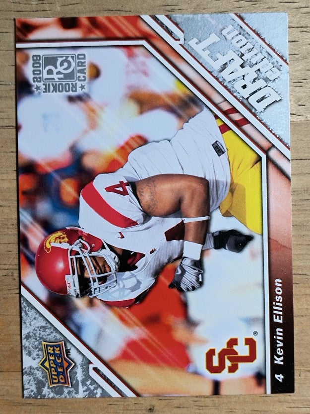 2009 Upper Deck Draft Edition #70 Kevin Ellison RC