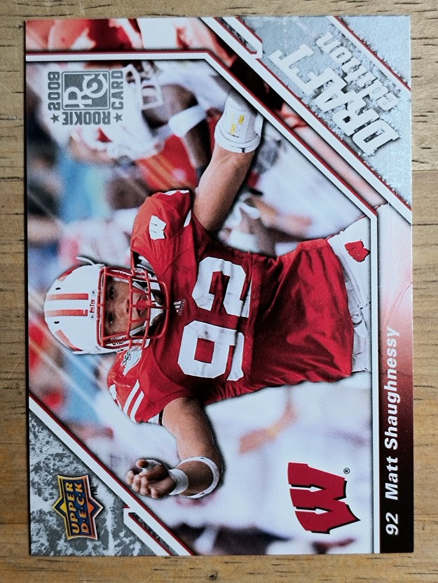 2009 Upper Deck Draft Edition #74 Matt Shaughnessy RC