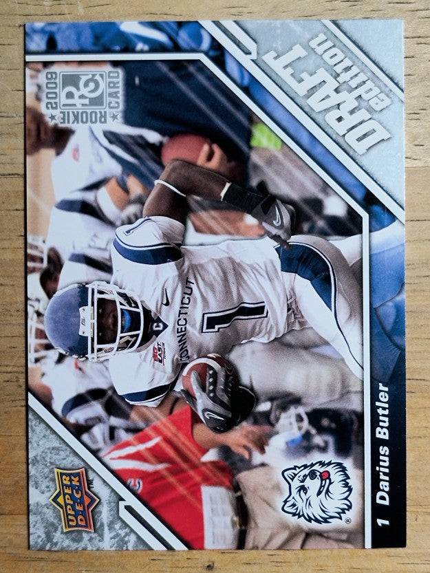 2009 Upper Deck Draft Edition #106 Darius Butler RC