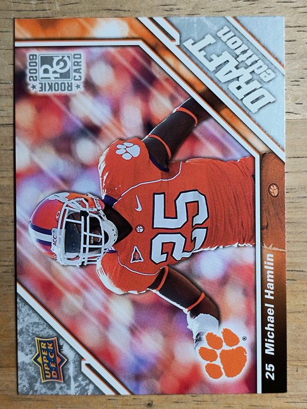 2009 Upper Deck Draft Edition #129 Michael Hamlin RC