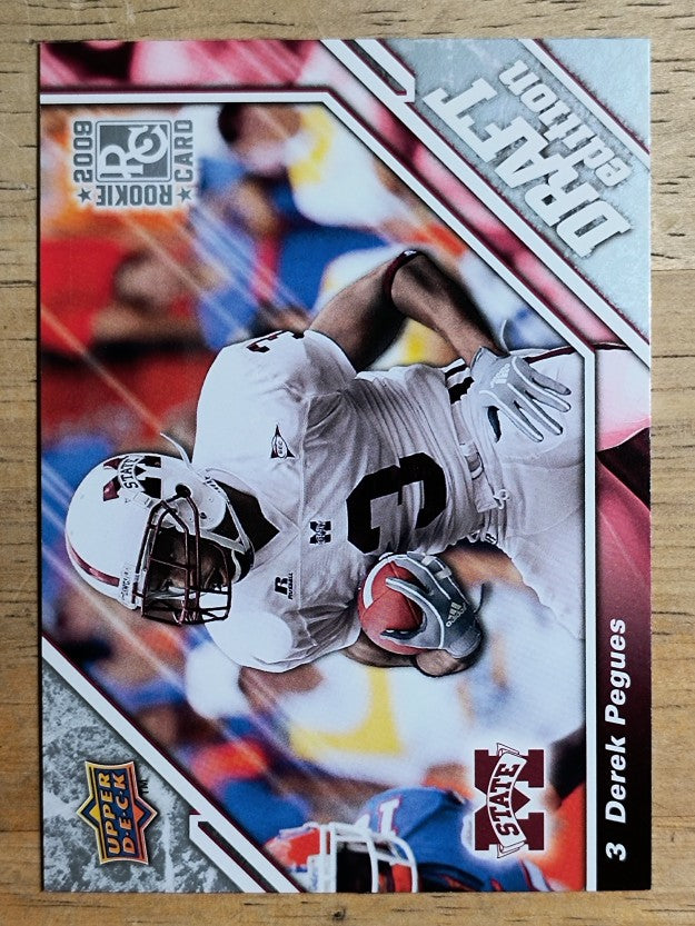 2009 Upper Deck Draft Edition #142 Derek Pegues RC