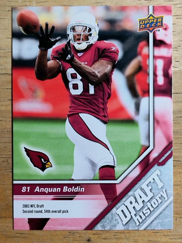 2009 Upper Deck Draft Edition #180 Anquan Boldin