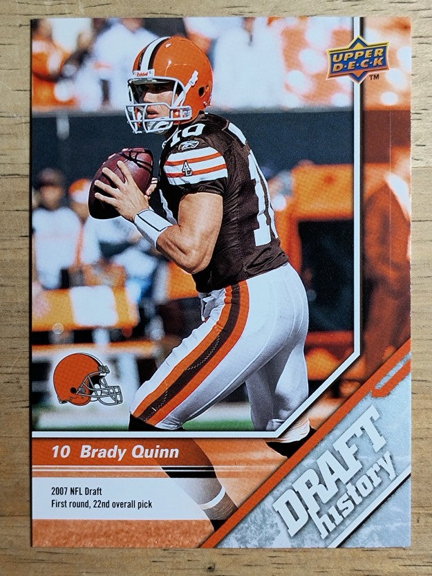 2009 Upper Deck Draft Edition #181 Brady Quinn