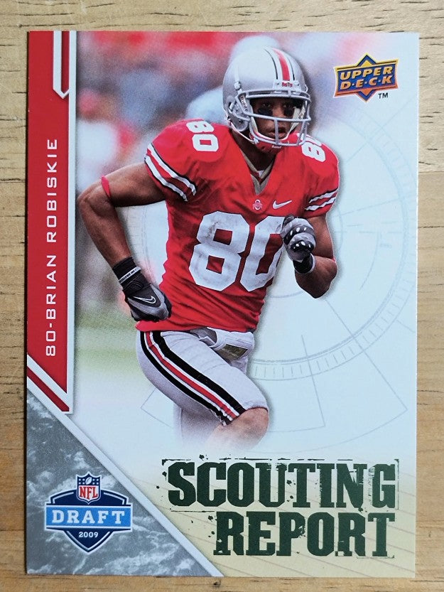 2009 Upper Deck Draft Edition #216 Brian Robiskie SR