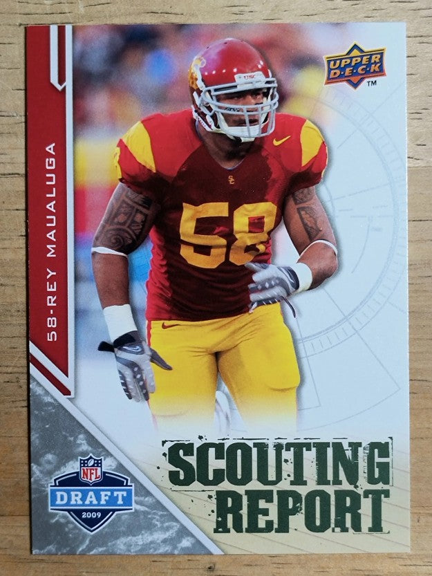 2009 Upper Deck Draft Edition #224 Rey Maualuga SR
