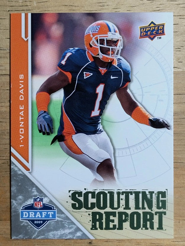 2009 Upper Deck Draft Edition #228 Vontae Davis SR