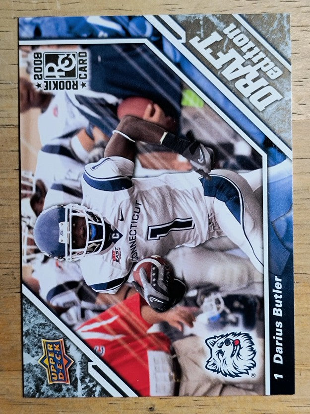 2009 Upper Deck Draft Edition Brown #106 Darius Butler