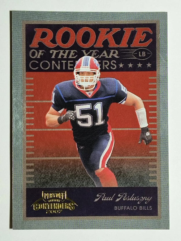 2007 Playoff Contenders ROY Contenders #27 Paul Posluszny