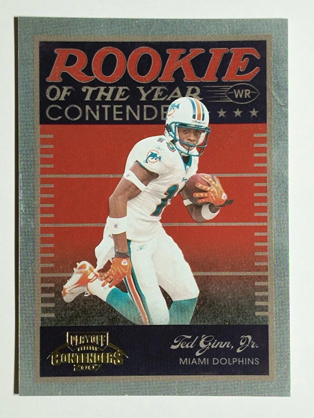 2007 Playoff Contenders ROY Contenders #31 Ted Ginn Jr.