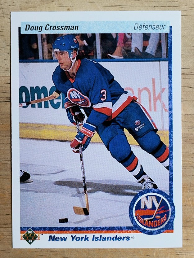 1990-91 Upper Deck French #7 Doug Crossman