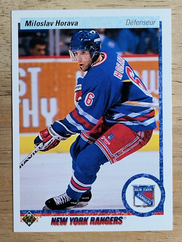 1990-91 Upper Deck French #13 Miloslav Horava RC