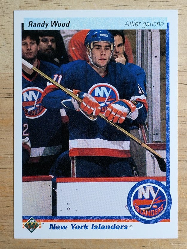 1990-91 Upper Deck French #16 Randy Wood