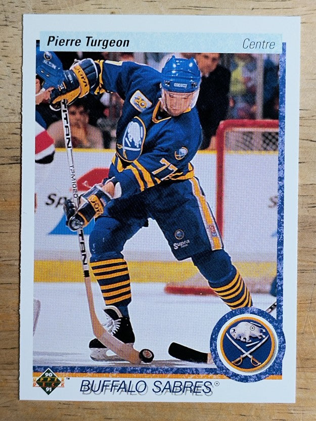 1990-91 Upper Deck French #43 Pierre Turgeon