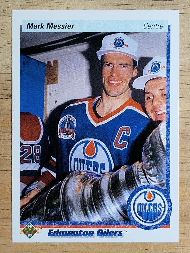 1990-91 Upper Deck French #44 Mark Messier