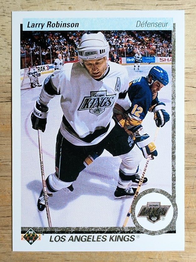 1990-91 Upper Deck French #52 Larry Robinson