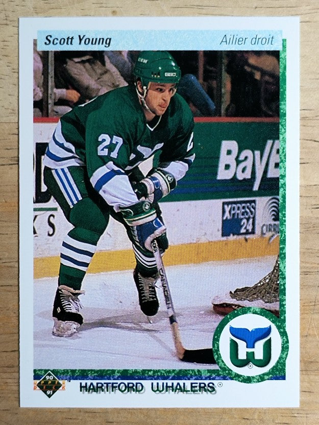 1990-91 Upper Deck French #87 Scott Young