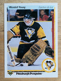 1990-91 Upper Deck French #102 Wendell Young RC