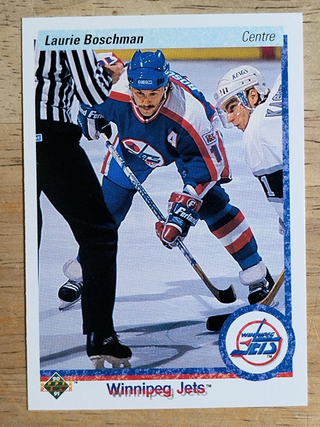 1990-91 Upper Deck French #103 Laurie Boschman