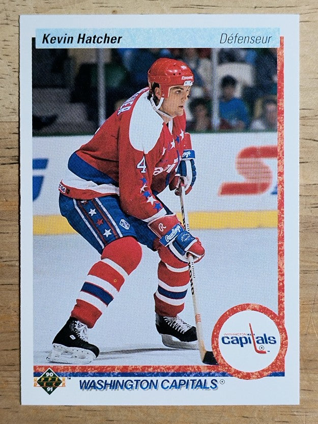 1990-91 Upper Deck French #109 Kevin Hatcher
