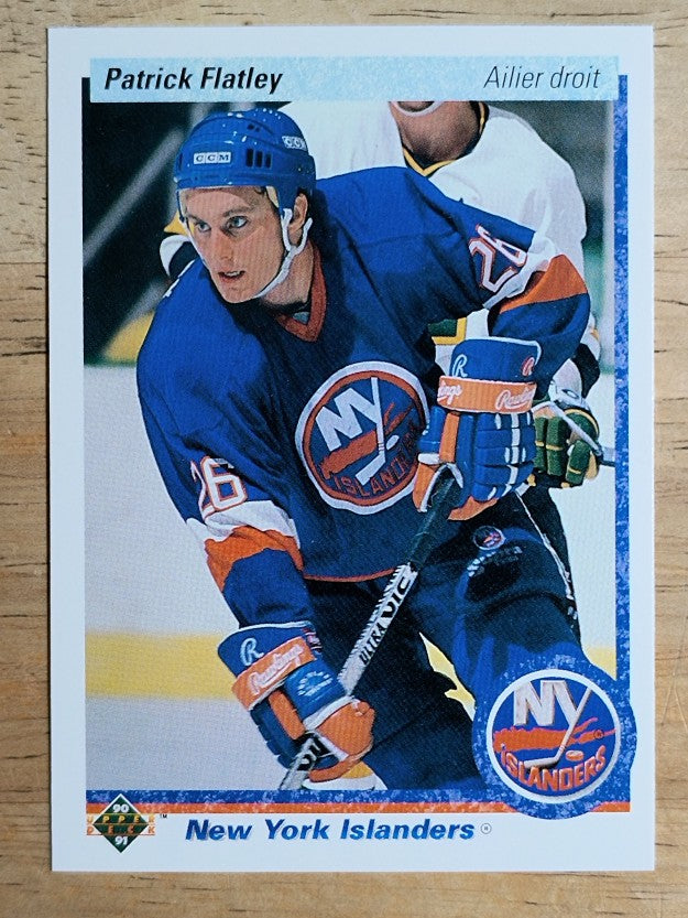 1990-91 Upper Deck French #118 Pat Flatley