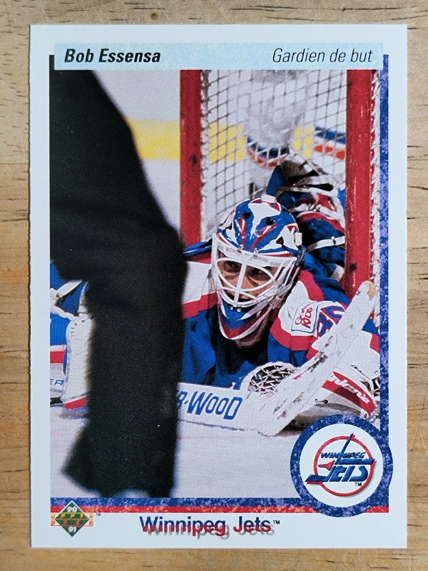 1990-91 Upper Deck French #122 Bob Essensa RC