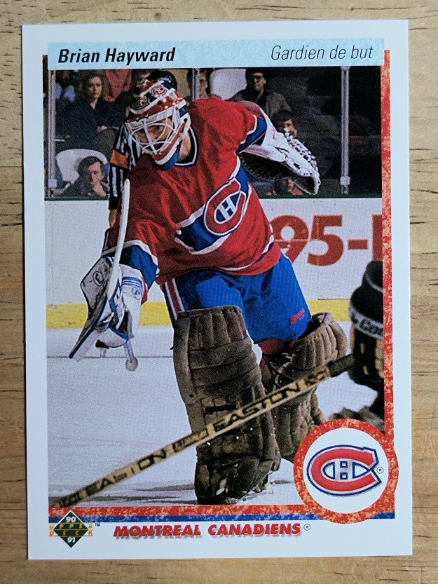 1990-91 Upper Deck French #171 Brian Hayward