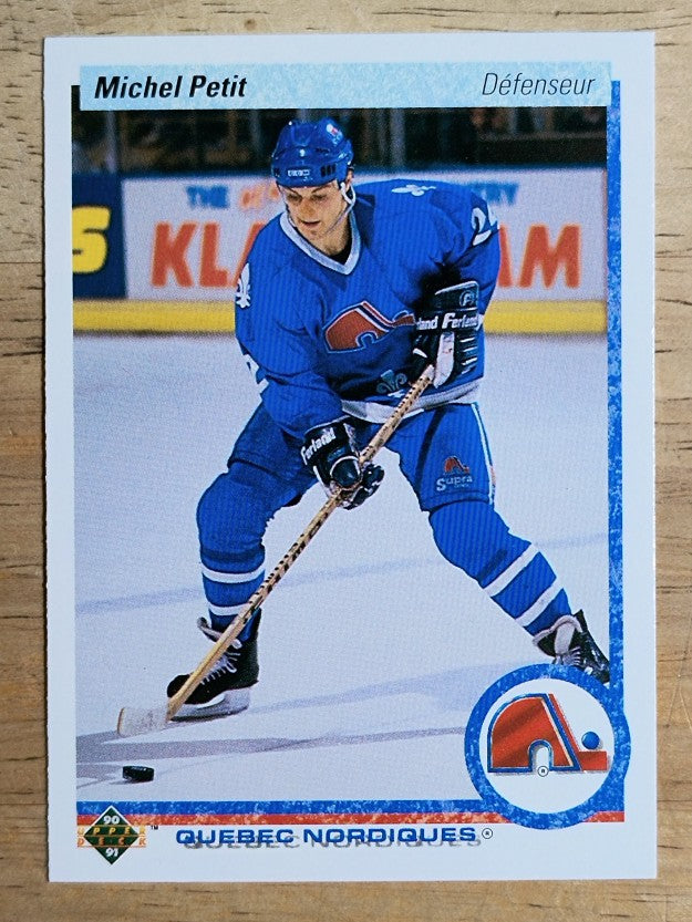 1990-91 Upper Deck French #181 Michel Petit