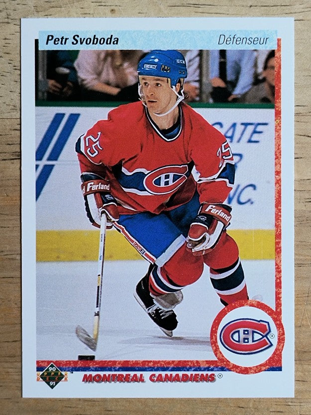 1990-91 Upper Deck French #193 Petr Svoboda