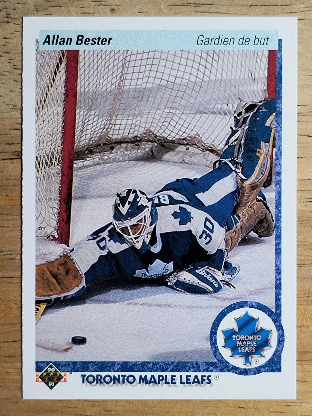 1990-91 Upper Deck French #241 Allan Bester