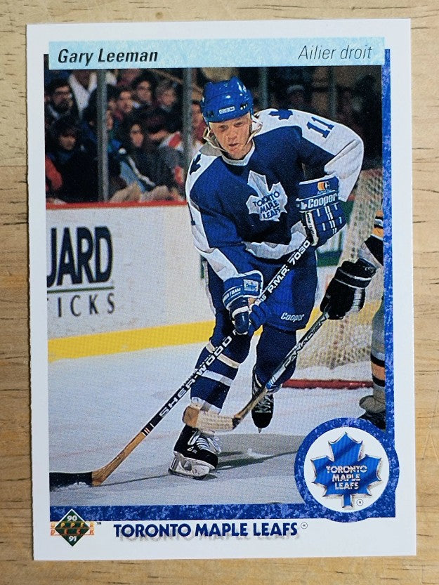 1990-91 Upper Deck French #243 Gary Leeman