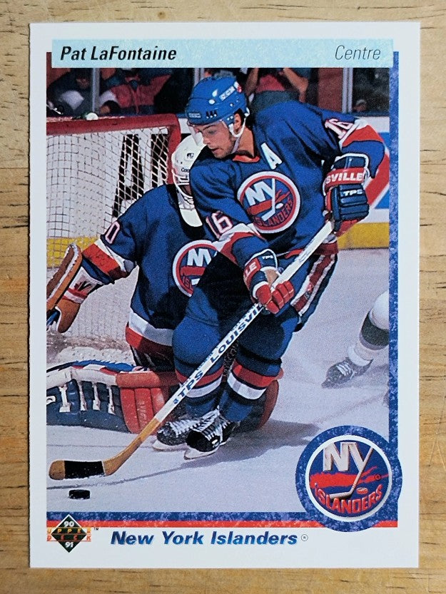 1990-91 Upper Deck French #246 Pat LaFontaine
