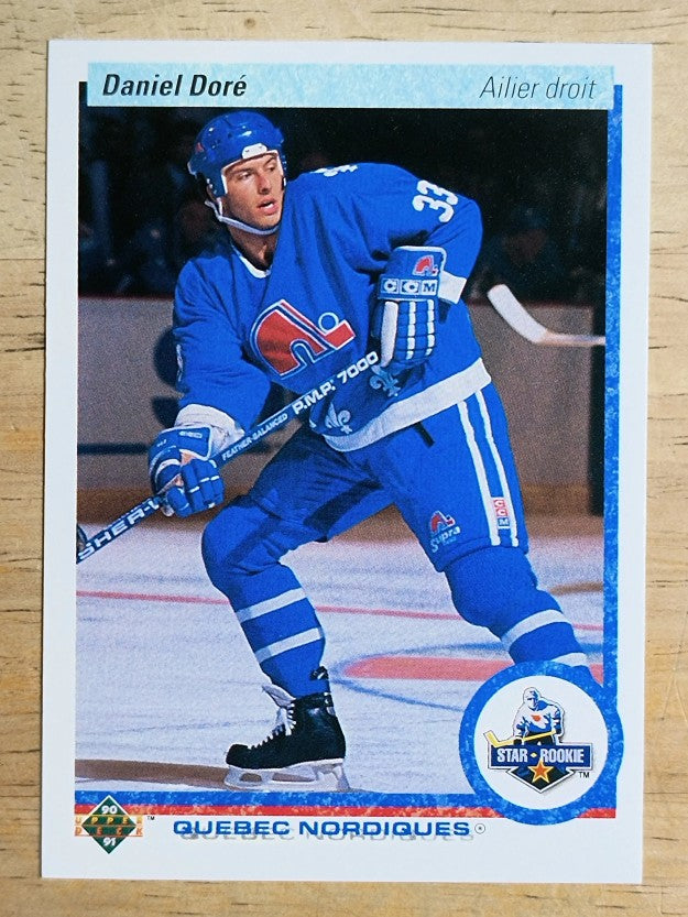 1990-91 Upper Deck French #255 Daniel Dore RC