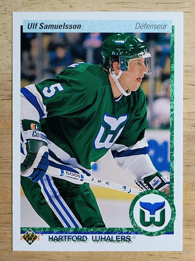 1990-91 Upper Deck French #287 Ulf Samuelsson