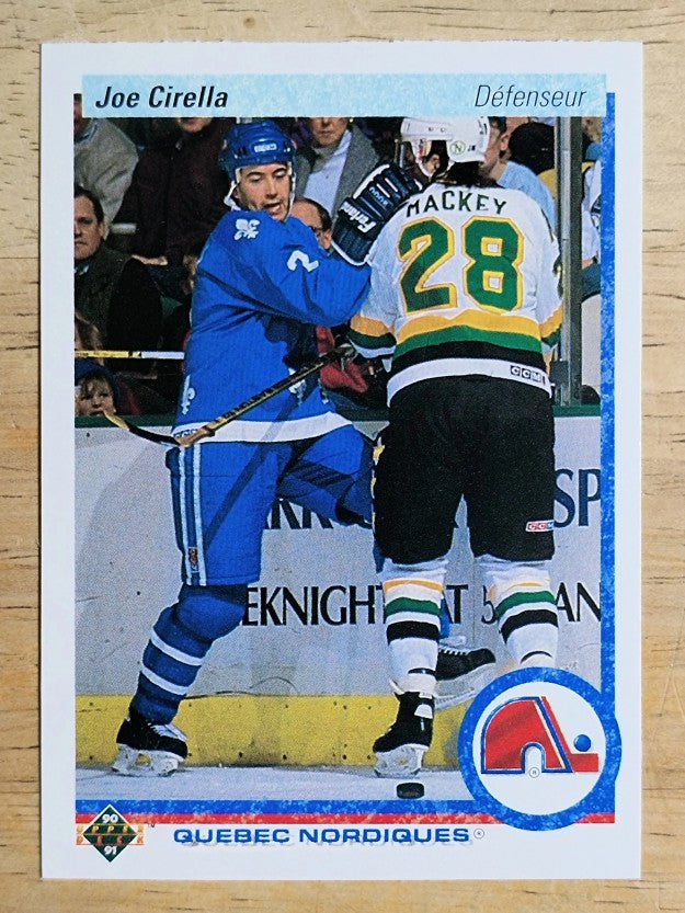 1990-91 Upper Deck French #293 Joe Cirella