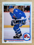 1990-91 Upper Deck French #295 Curtis Leschyshyn RC