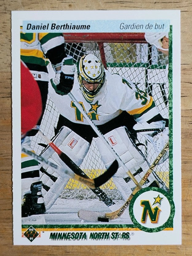 1990-91 Upper Deck French #381 Daniel Berthiaume