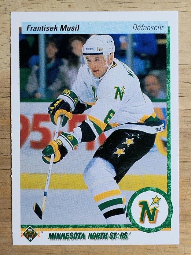 1990-91 Upper Deck French #383 Frank Musil