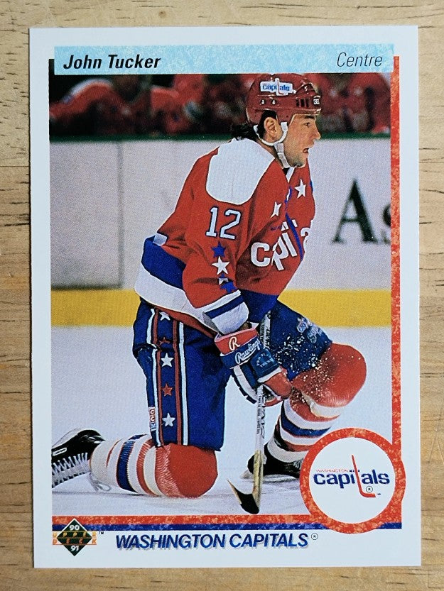 1990-91 Upper Deck French #387 John Tucker