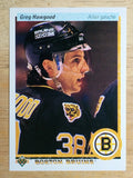 1990-91 Upper Deck French #391 Greg Hawgood