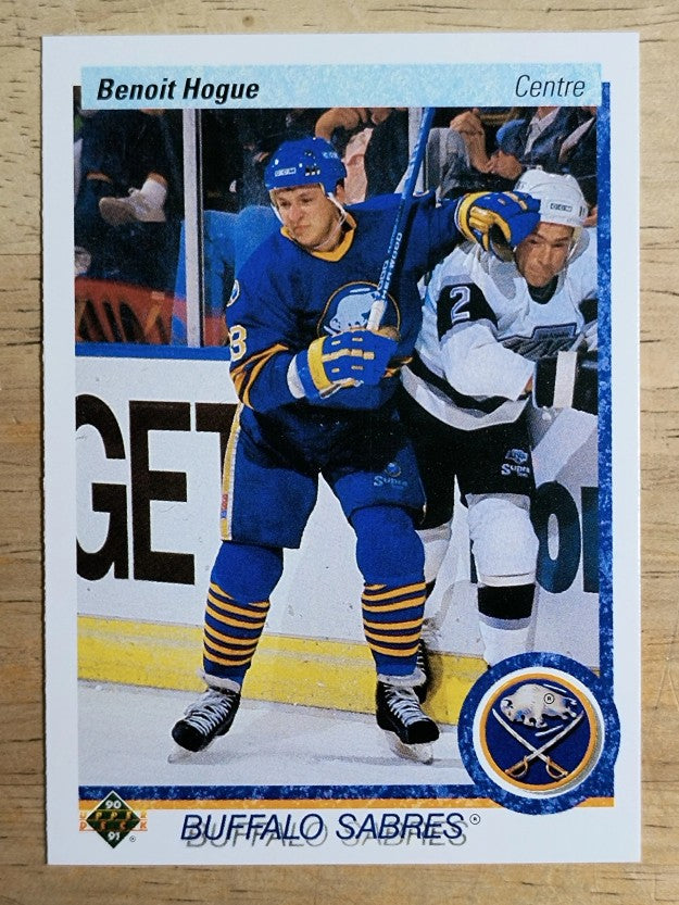 1990-91 Upper Deck French #402 Benoit Hogue