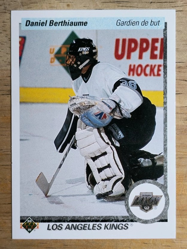 1990-91 Upper Deck French #412 Daniel Berthiaume